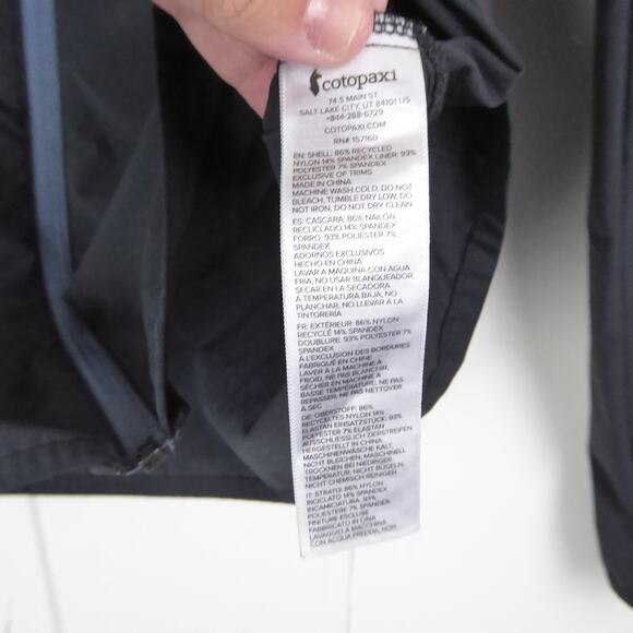Cotopaxi Jacket Mens SZ S Vuelta Performance Windbreaker Packable Breathable - Picture 8 of 12